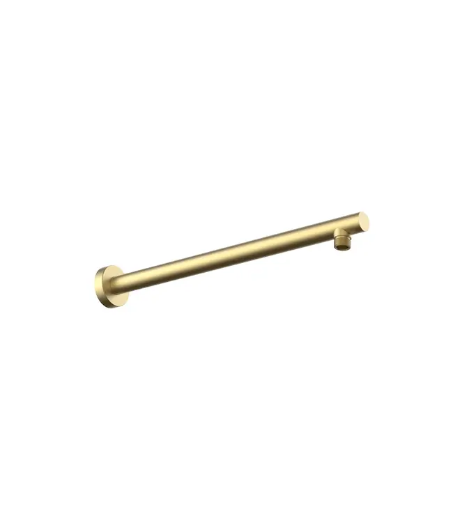 Regendoucheset Inbouw Grip Geborsteld Messing (PVD) Muur - 20cm regendouche