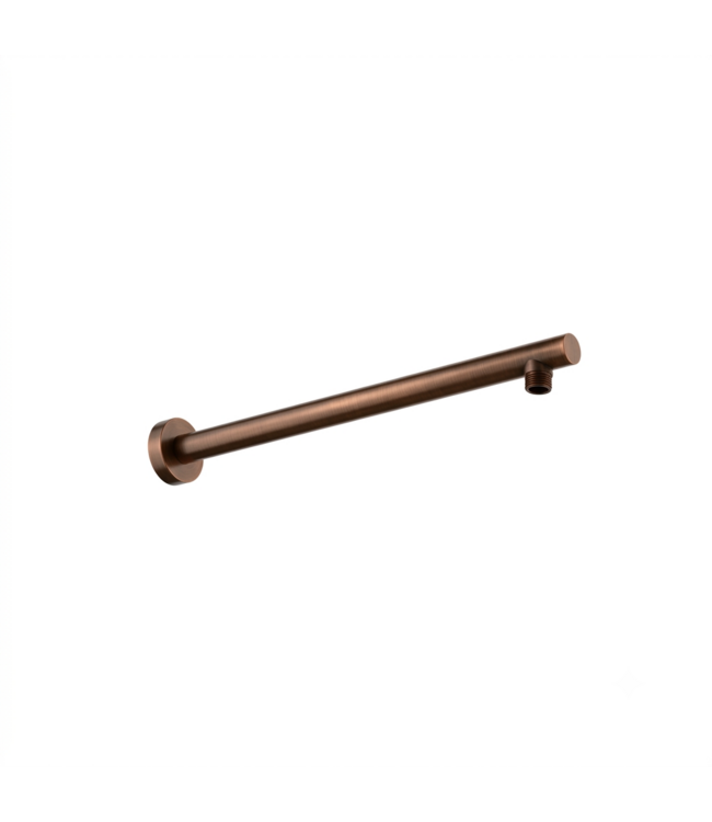 Regendoucheset Inbouw Grip Geborsteld Brons Koper (PVD) Muur - 20cm regendouche