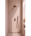 DutchLine Regendoucheset Inbouw Grip Geborsteld Brons Koper (PVD) Muur - 20cm regendouche