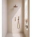 Inbouwthermostaat Caral Compleet Geborsteld Brons Koper - 25cm Douche (PVD)