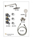 Inbouwthermostaat Caral Geborsteld Staal met Hoofddouche 25cm & Handdouche 3-standen