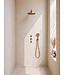 Inbouwthermostaat Caral Geborsteld Brons Koper (PVD) met Hoofddouche 30cm & Handdouche 3-standen