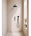 Inbouwthermostaat Caral Mat Zwart met Hoofddouche 30cm & Handdouche 3-standen