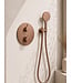 Inbouwthermostaat Set Caral – Geborsteld Brons Koper - 25cm Hoofddouche & Handdouche 3-standen