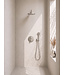 Inbouwthermostaat Set Caral – Geborsteld Staal - 30cm Hoofddouche & Handdouche 3-standen