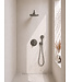 Inbouwthermostaat Set Caral – Gunmetal (PVD) - 30cm Hoofddouche & Handdouche 3-standen