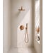 Inbouwthermostaat Set Caral – Geborsteld Brons Koper (PVD) - 30cm Hoofddouche & Handdouche