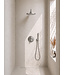 Inbouwthermostaat Set Caral – Geborsteld Staal - 30cm Hoofddouche & Handdouche 3-standen - Copy