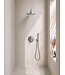Inbouwthermostaat Set Caral – Geborsteld Staal - 25cm Hoofddouche & Handdouche
