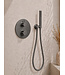 Inbouwthermostaat Set Caral – Gunmetal (PVD) - 25cm Hoofddouche & Handdouche