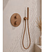 Inbouwthermostaat Set Caral – Geborsteld Brons Koper (PVD) - 25cm Hoofddouche & Handdouche