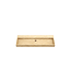 Wastafel Travertin 120x46 cm (Beige/Zand) – Gezoet Natuursteen