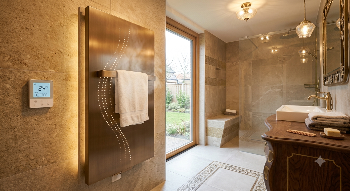 Badkamer snel warm krijgen: tips
