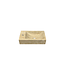 Fontein Travertin Beige (40x22x10 cm) Links | Mat Gezoet Natuursteen