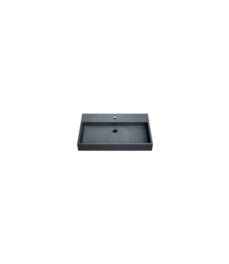 DutchLine Wastafel Graniet Mat Zwart 60x46cm – DutchLine Wasbak