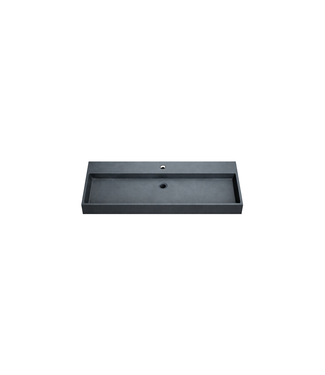 DutchLine Wastafel Graniet Mat Zwart 100x46cm – DutchLine Wasbak