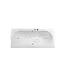 Duchline Whirlpool Inbouw Ligbad 180x80cm - Massage & Bodem Jets Glans Wit