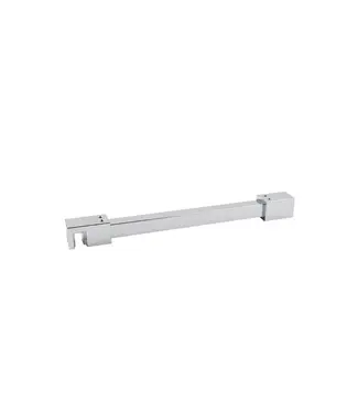 DutchLine Stabilisatiestang Chroom 120cm | T.b.v. 8mm DutchLine Smart Glas