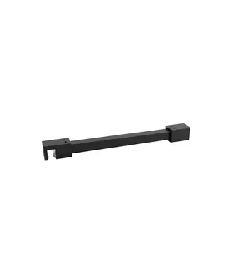 DutchLine Stabilisatiestang Mat Zwart (PVD) 120cm | T.b.v. 8mm DutchLine Smart Glas