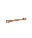 Stabilisatiestang Geborsteld Brons Koper (PVD) 120cm | T.b.v. 8mm DutchLine Smart Glas
