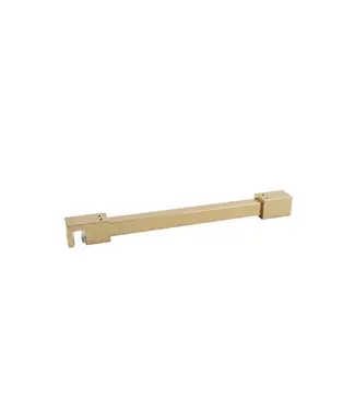 DutchLine Stabilisatiestang Geborsteld Messing / Goud (PVD) 120cm | T.b.v. 8mm DutchLine Smart Glas