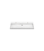 Wastafel Bianco Carrara 120x46 cm – Gezoet Natuursteen Wasbak