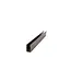 DutchLine Losse Muurprofiel voor Smart Douchewand Gunmetal 200cm - Geschikt voor 8mm
