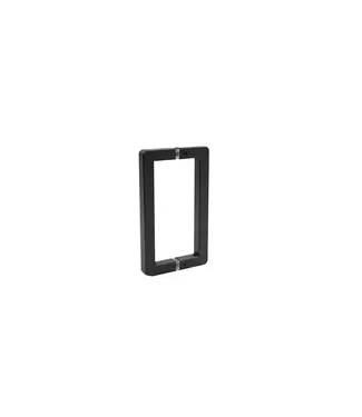 DutchLine Deurgreep Mat Zwart (PVD) 60x225mm | Voor Profielloze Nisdeur