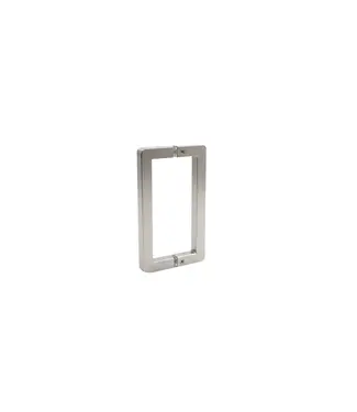DutchLine Deurgreep Geborsteld Staal (PVD) 60x225mm | Voor Profielloze Nisdeur