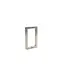 Deurgreep Geborsteld Staal (PVD) 60x225mm | Voor Profielloze Nisdeur