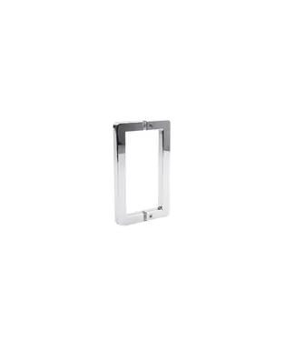 DutchLine Deurgreep Chroom 60x225mm | Voor Profielloze Nisdeur