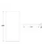 Glazen Douchewand Smart 160x200cm 8mm | Nano Coating