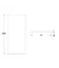 Glazen Douchewand Smart 80x200cm 8mm | Nano Coating