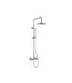 Opbouw Regendouche set S-250 Geborsteld Staal (PVD) 25cm hoofddouche