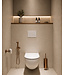 Bidetset TIVARO Geborsteld Brons Koper met handdouche en doucheslang 1/2" - Bidetdouche 29.4309