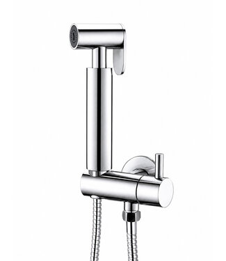 Wiesbaden Bidetset met handdouche en doucheslang chroom 1/2" - 29.4305