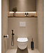 Bidetset Mat Zwart met handdouche en doucheslang 1/2" - 29.4311