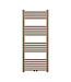 Handdoekradiator 120x50cm 537 Watt Mat Bruin Brons - Middenaansluiting Belrad Designradiator