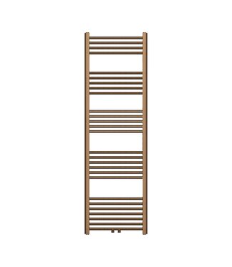 BELRAD Handdoekradiator 160x50cm 721 Watt Mat Bruin Brons - Middenaansluiting Belrad Designradiator