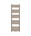 BELRAD Handdoekradiator 160x50cm 721 Watt Mat Bruin Brons - Middenaansluiting Belrad Designradiator