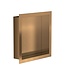 Nisjes badkamer Mat Bruin Brons⎢30x30x7cm⎢Inbouwnis Douche