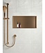 Nisjes badkamer Mat Bruin Brons⎢60x30x7cm⎢Inbouwnis Douche