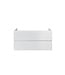 Wastafelonderkast Sally XL 118x60x45,3cm - Mat Wit (Greeploos & Softclose)