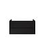 Wastafelonderkast Sally XL 118x60x45,3cm - Mat Zwart (Greeploos & Softclose)
