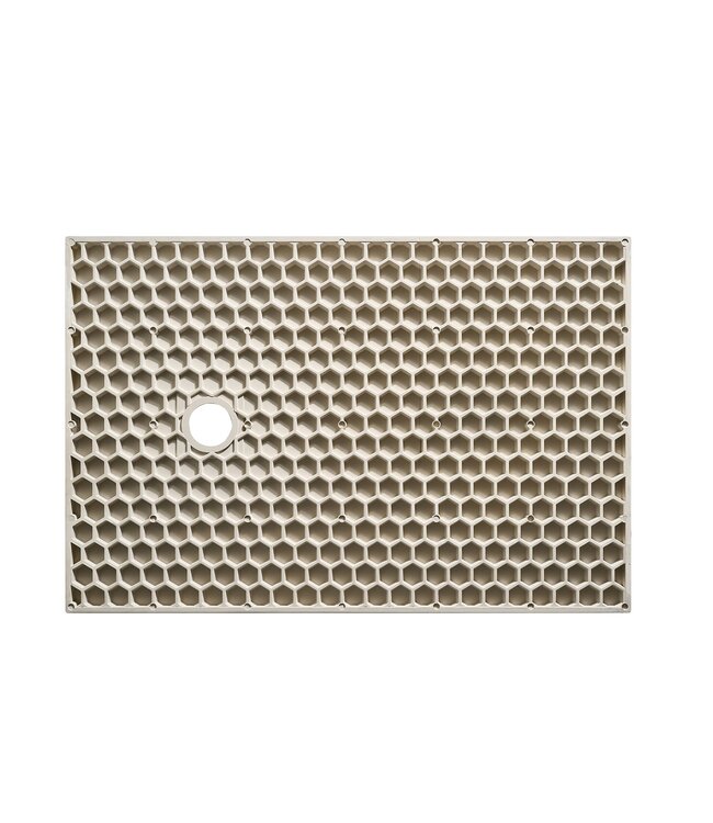 Douchebak Composiet Stonea Beige 100x120cm Antislip & Inkortbaar