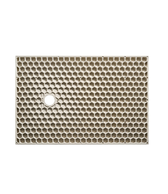 Douchebak Composiet Stonea Beige 100x100cm Antislip & Inkortbaar
