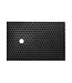 Douchebak Composiet Stonea Mat Zwart 100x100cm Antislip & Inkortbaar