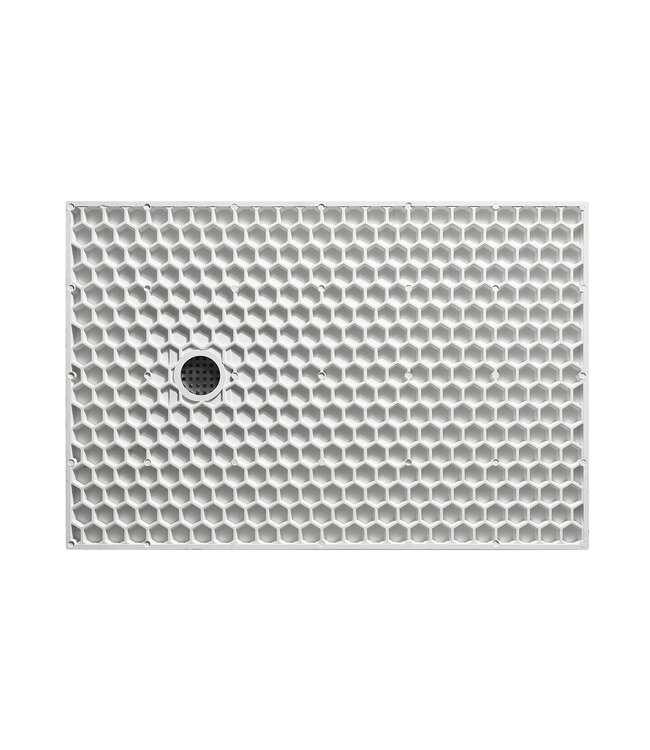 Douchebak Composiet Stonea Mat Wit 100x120cm Antislip & Inkortbaar