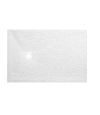 Wiesbaden Douchebak Composiet Stonea Mat Wit 100x120cm Antislip & Inkortbaar