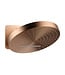 UniMatch Pluuto Hoofddouche 2-standen Geborsteld Brons Koper (PVD)32cm - Inbouw wandmontage